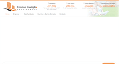 Desktop Screenshot of cristiancastiglia.com.ar